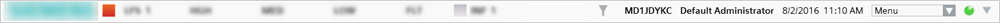 Collapsed (Slim) Summary Bar